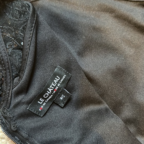 Black sequin and lace dress - Picture 7 of 8